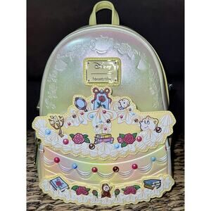 Loungefly Disney Beauty & the Beast Belle Cake Mini Backpack